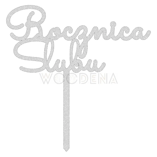 Topper "Rocznica Ślubu" (Minimal)