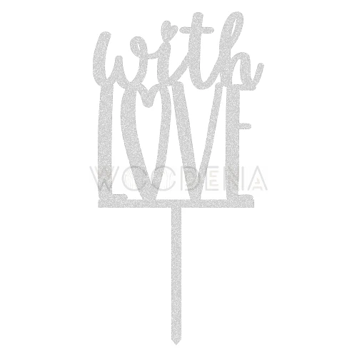 Topper "with LOVE"