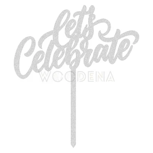 Topper "Let's celebrate"