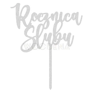Topper "Rocznica Ślubu" (Boho)