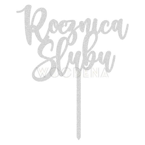 Topper "Rocznica Ślubu" (Boho)