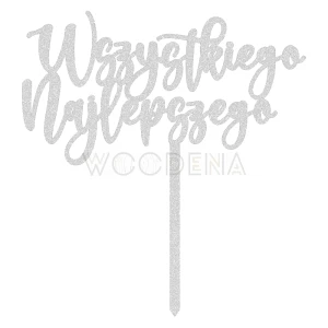 Topper "Wszystkiego Najlepszego" (Boho)