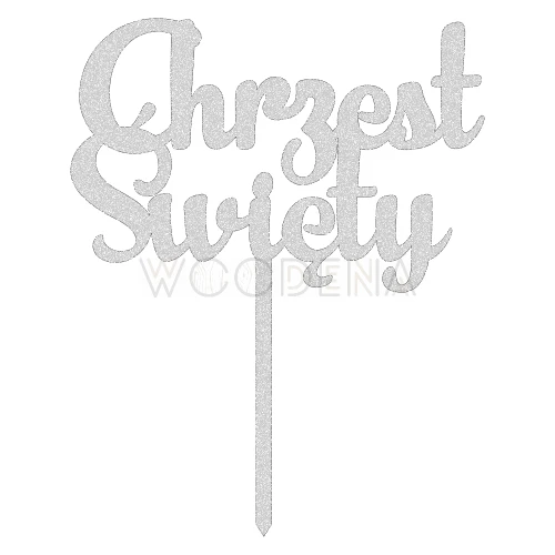 Topper "Chrzest Święty" (Funky)