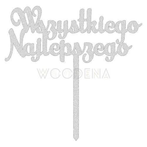 Topper "Wszystkiego Najlepszego" (Funky)