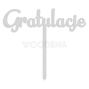 Topper "Gratulacje" (Funky)