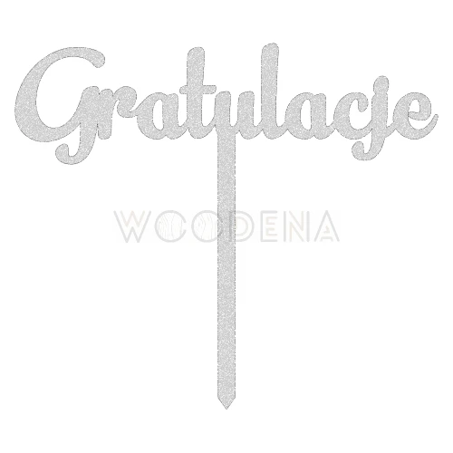 Topper "Gratulacje" (Funky)