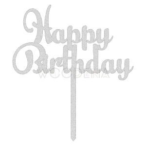 Topper "Happy Birthday" (Funky)
