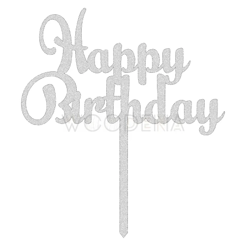 Topper "Happy Birthday" (Funky)