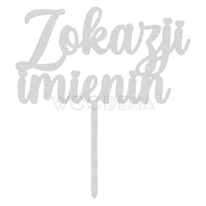 Topper "Z okazji imienin" (Glamour)