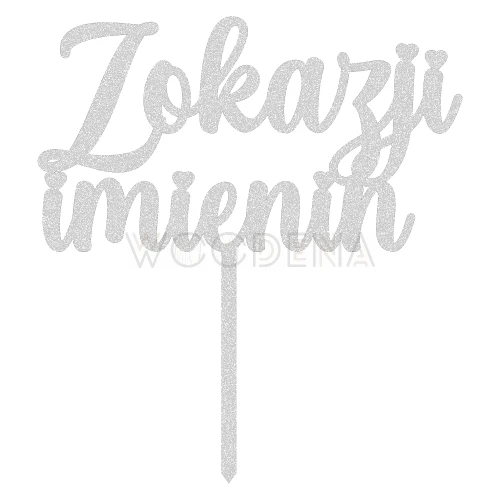 Topper "Z okazji imienin" (Glamour)