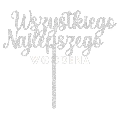 Topper "Wszystkiego Najlepszego" (Glamour)