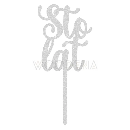 Topper "Sto lat" (Glamour)