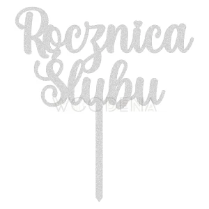 Topper "Rocznica Ślubu" (Glamour)