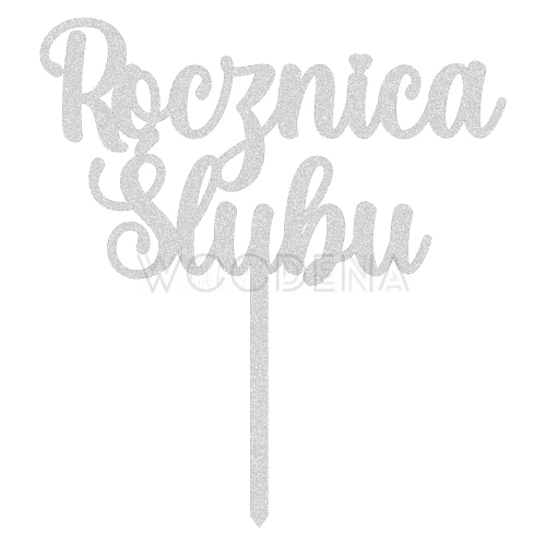 Topper "Rocznica Ślubu" (Glamour)