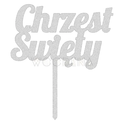 Topper "Chrzest Święty" (Modern)