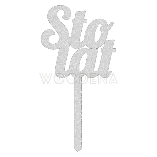Topper "Sto lat" (Modern)