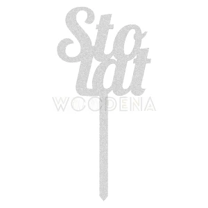Topper piker "Sto lat" (Modern)
