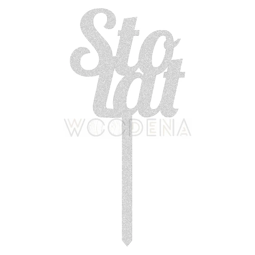 Topper piker "Sto lat" (Modern)
