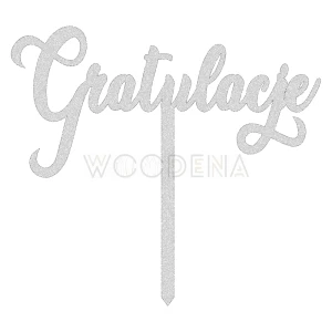 Topper "Gratulacje" (Signature)