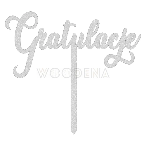 Topper "Gratulacje" (Signature)