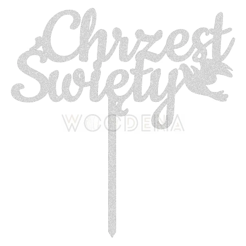 Topper "Chrzest Święty" z gołębiem (Sweet)