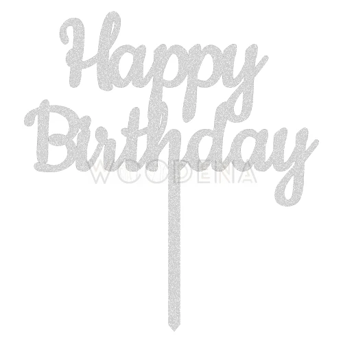Topper "Happy Birthday" (Sweet)