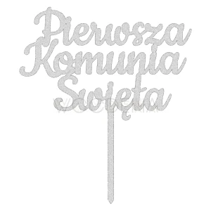 Topper "Pierwsza Komunia Święta" (Sweet)