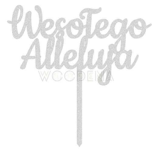 Topper "Wesołego Alleluja" na Wielkanoc (Sweet)