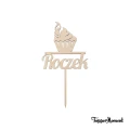 Topper na roczek Roczek z babeczką