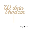 Topper W dniu urodzin