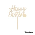 Topper na Wielkanoc Happy Easter z króliczkiem