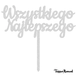 Topper "Wszystkiego Najlepszego" (Sweet)