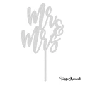 Topper Mr & Mrs na tort weselny