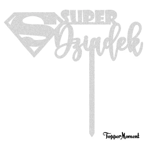 Topper "SUPER Dziadek" (Boho)