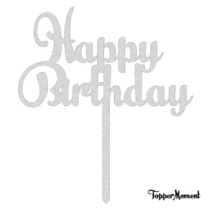 Topper "Happy Birthday" (Funky)