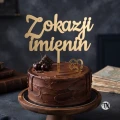 Topper złoty