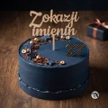 Złoty topper Z okazji imenin