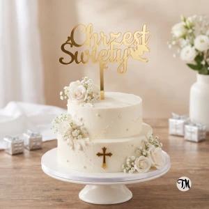 Topper "Chrzest Święty" z gołębiem (Sweet)