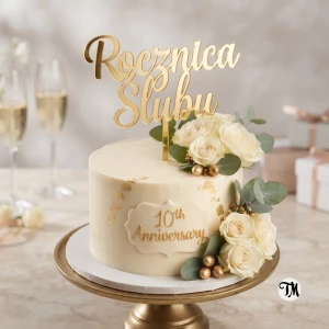 Topper "Rocznica Ślubu" (Glamour)