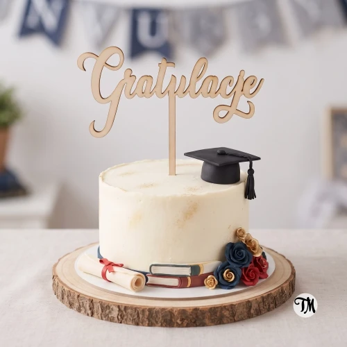 Topper "Gratulacje" (Signature)