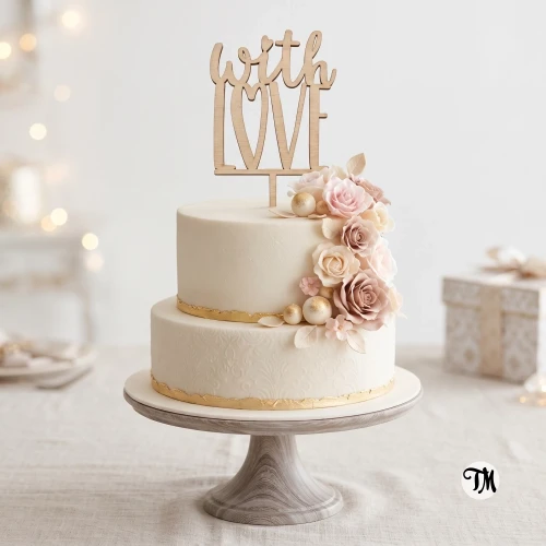 Topper "with LOVE"