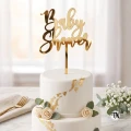 Złoty topper Baby Shower