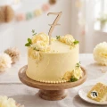Drewniany topper na tort cyfra 7