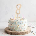 Topper liczba / cyfra "8"