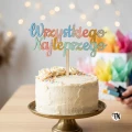 Topper Wszystkiego Najlepszego na tort