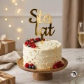 Złoty Topper "Sto lat"