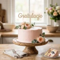 Drewniany Topper "Gratulacje"