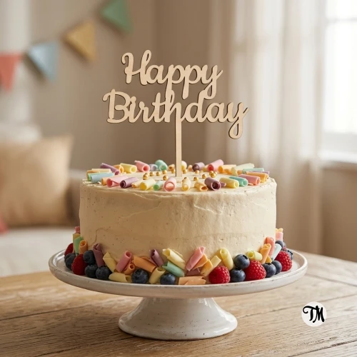 Topper "Happy Birthday" (Sweet)