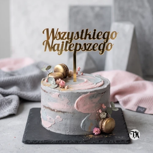 Topper "Wszystkiego Najlepszego" (Modern)