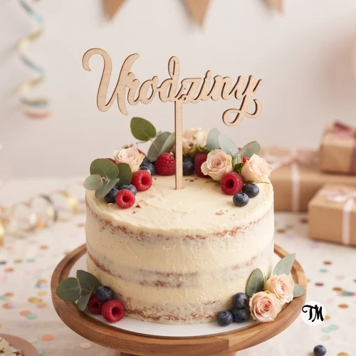 Topper "Urodziny" (Signature)